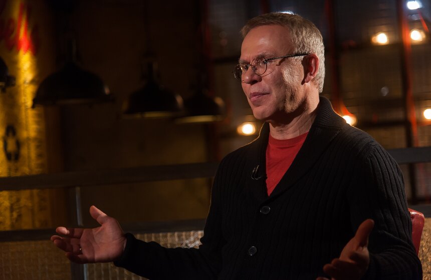 Вячеслав Фетисов на съемках программы "Важная персона" 10 фото