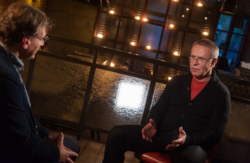 Вячеслав Фетисов на съемках программы "Важная персона" 7 фото