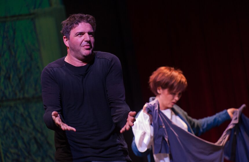 "Квартет И" представил спектакль "...в Бореньке чего-то нет" 6 фото