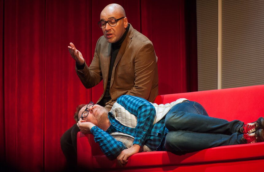 "Квартет И" представил спектакль "...в Бореньке чего-то нет" 9 фото