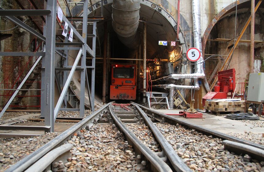 Мэр дал старт проходке тоннеля между "Рубцовской" и "Лефортово" 12 фото