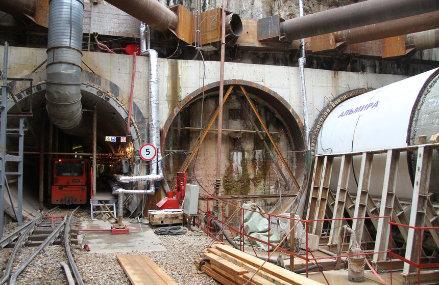 Мэр дал старт проходке тоннеля между "Рубцовской" и "Лефортово" 11 фото