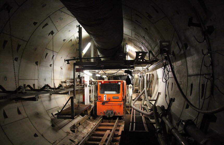 Мэр дал старт проходке тоннеля между "Рубцовской" и "Лефортово" 18 фото