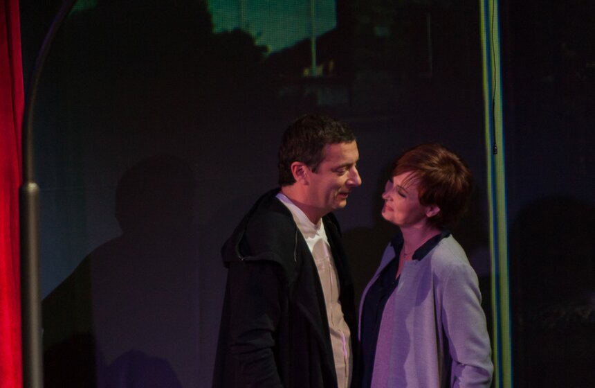 "Квартет И" представил спектакль "...в Бореньке чего-то нет" 33 фото