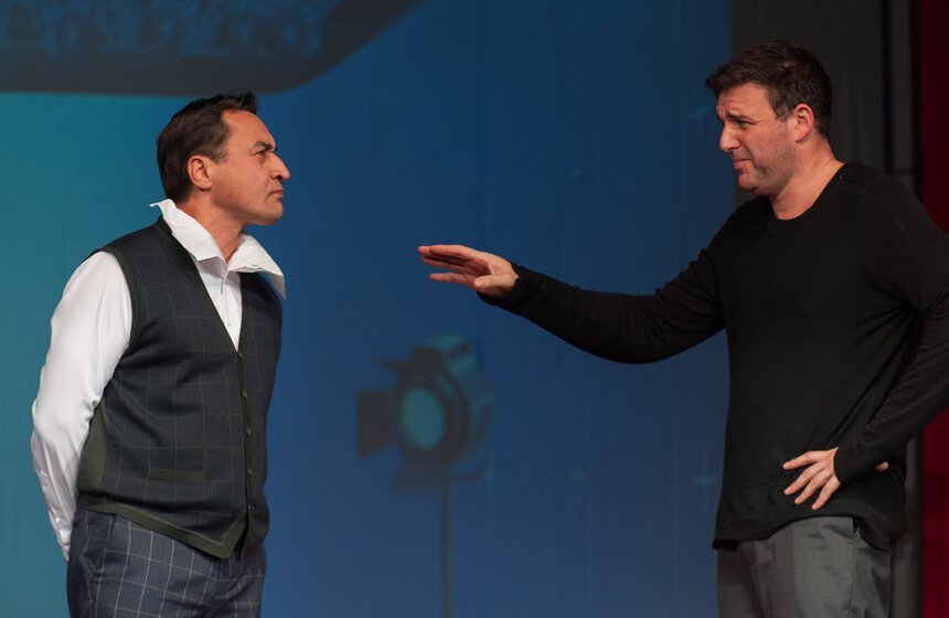 "Квартет И" представил спектакль "...в Бореньке чего-то нет" 25 фото