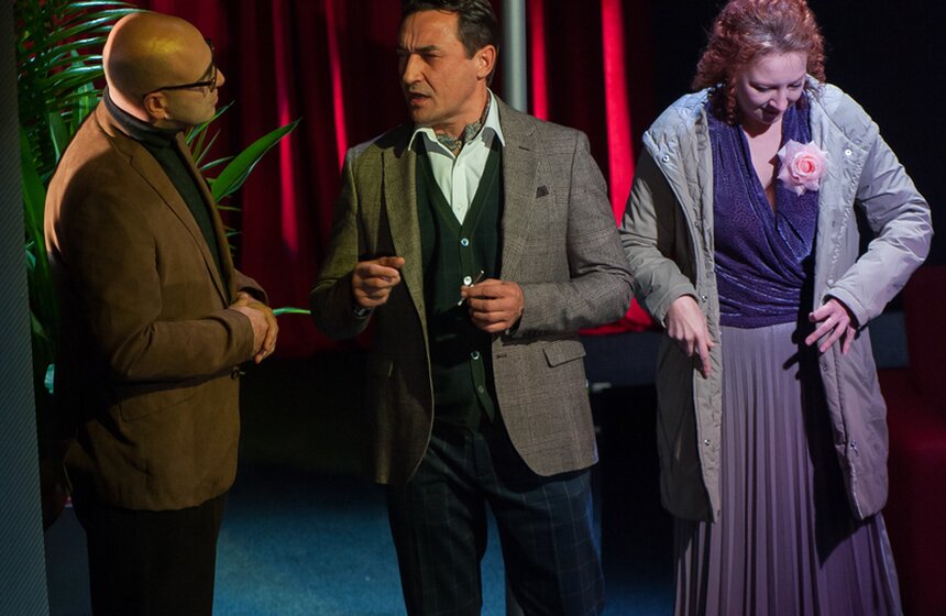 "Квартет И" представил спектакль "...в Бореньке чего-то нет" 30 фото