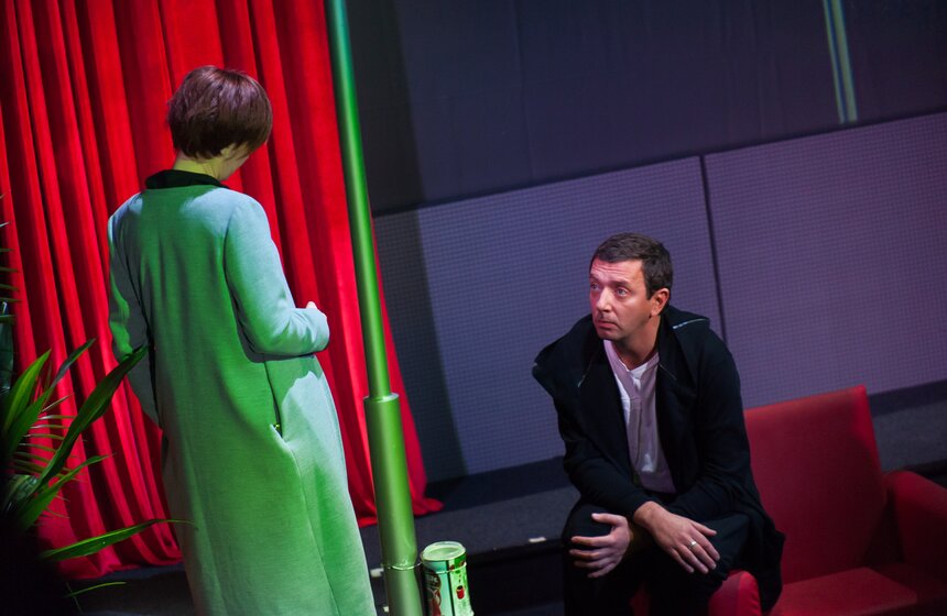 "Квартет И" представил спектакль "...в Бореньке чего-то нет" 32 фото