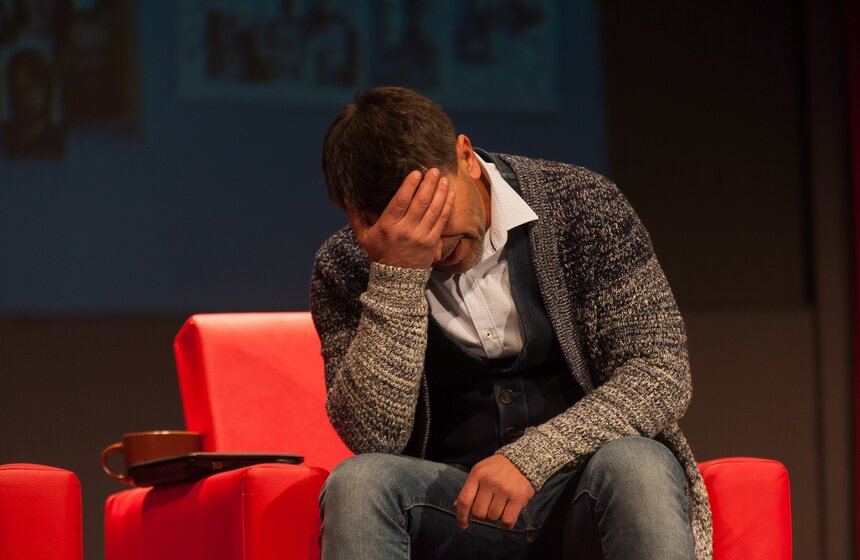 "Квартет И" представил спектакль "...в Бореньке чего-то нет" 17 фото