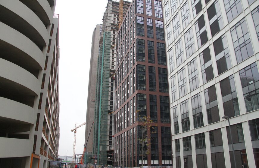 Мэр посетил строящийся жилой комплекс "Савеловский Сити" 1 фото