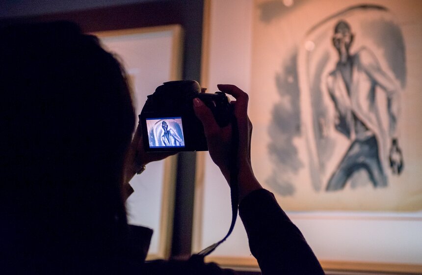 Открытие выставки "Студия "Новая реальность" в MMOMA 10 фото