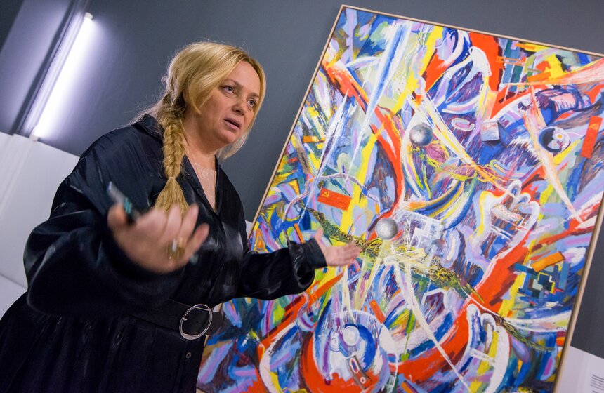 Открытие выставки "Студия "Новая реальность" в MMOMA 8 фото