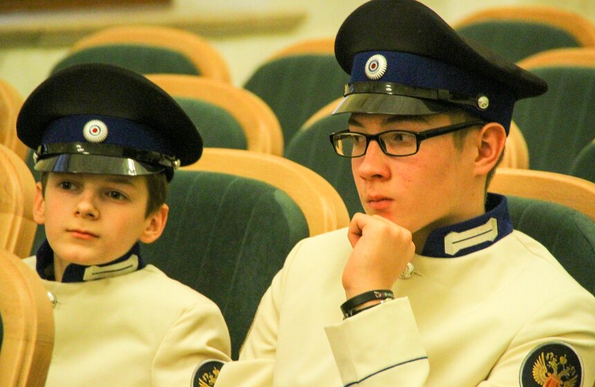 Всероссийская акция "День в музее для российских кадет" 16 фото