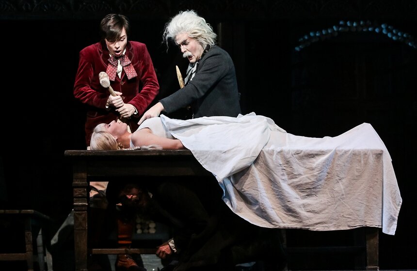 Открытая репетиция мюзикла "Бал вампиров" в МДМ 30 фото