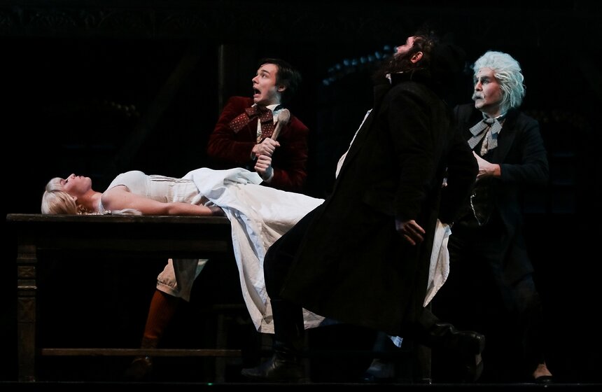 Открытая репетиция мюзикла "Бал вампиров" в МДМ 28 фото