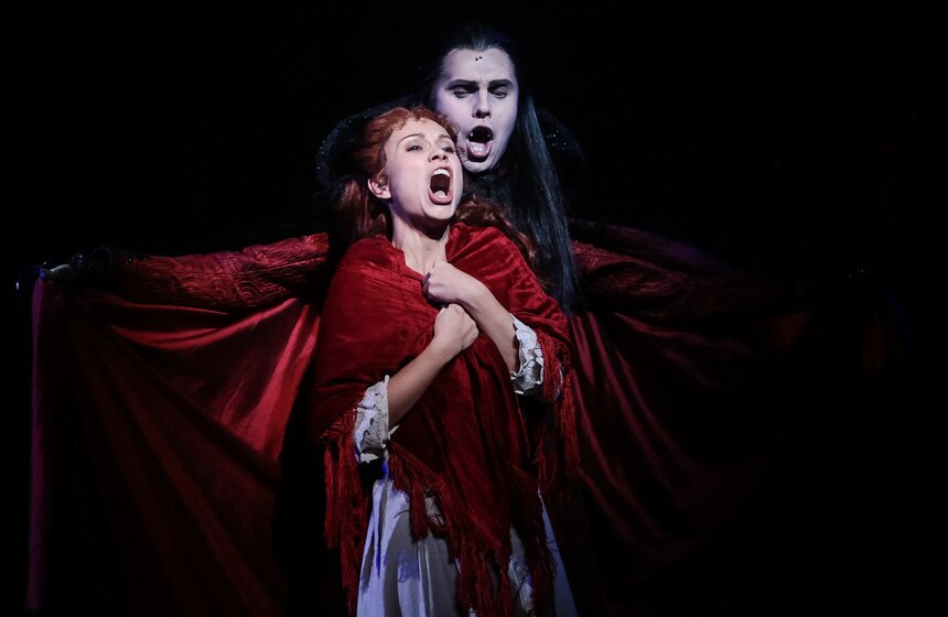 Открытая репетиция мюзикла "Бал вампиров" в МДМ 41 фото