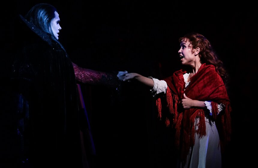 Открытая репетиция мюзикла "Бал вампиров" в МДМ 40 фото