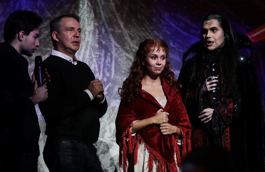 Открытая репетиция мюзикла "Бал вампиров" в МДМ 33 фото