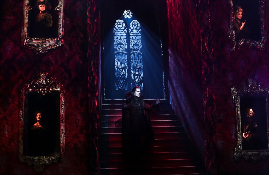 Открытая репетиция мюзикла "Бал вампиров" в МДМ 36 фото