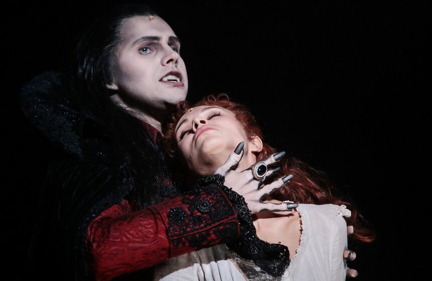 Открытая репетиция мюзикла "Бал вампиров" в МДМ 49 фото