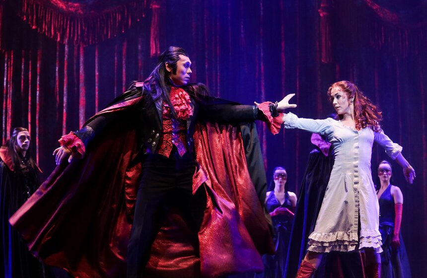 Открытая репетиция мюзикла "Бал вампиров" в МДМ 10 фото