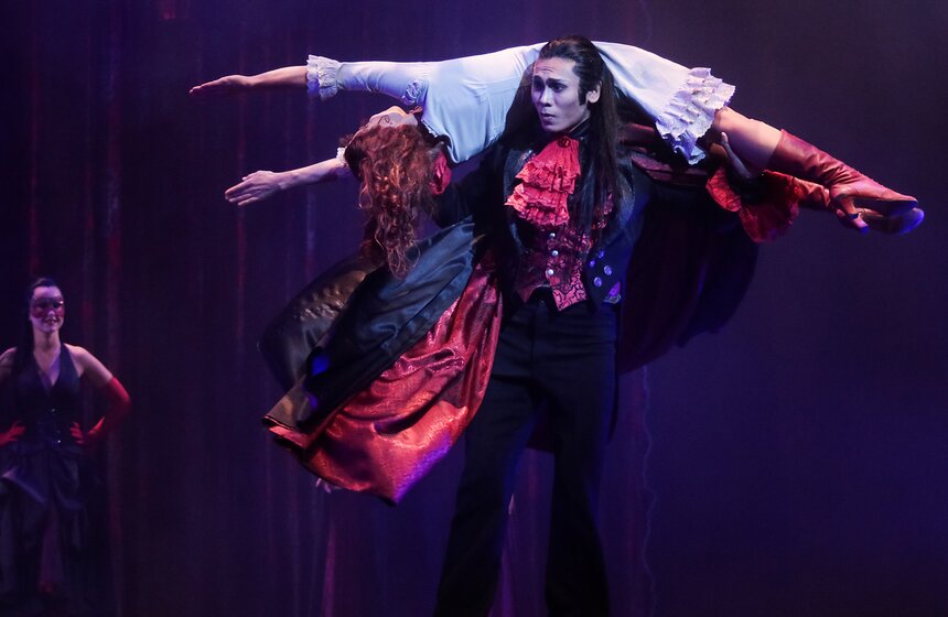 Открытая репетиция мюзикла "Бал вампиров" в МДМ 14 фото