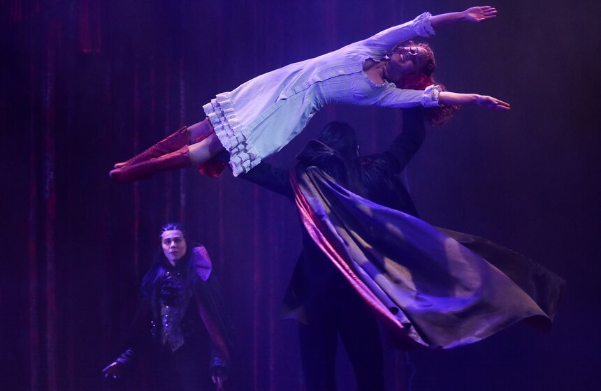 Открытая репетиция мюзикла "Бал вампиров" в МДМ 15 фото