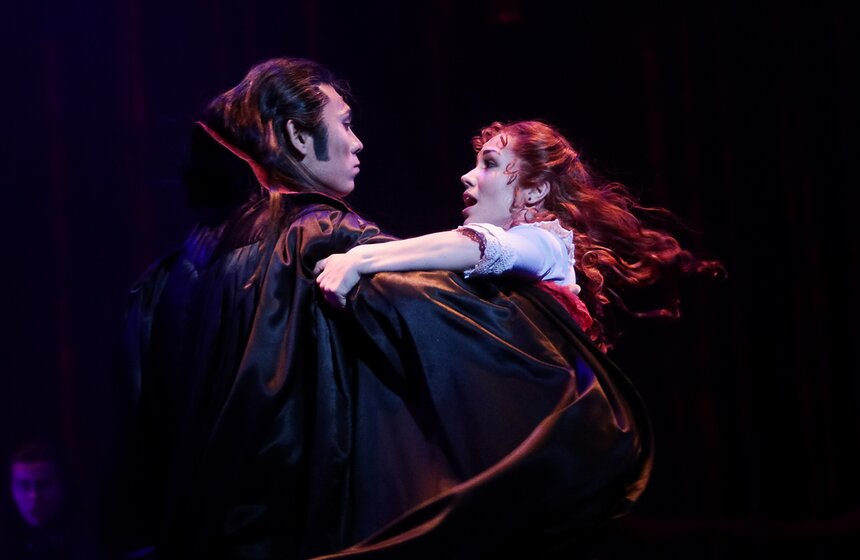 Открытая репетиция мюзикла "Бал вампиров" в МДМ 22 фото