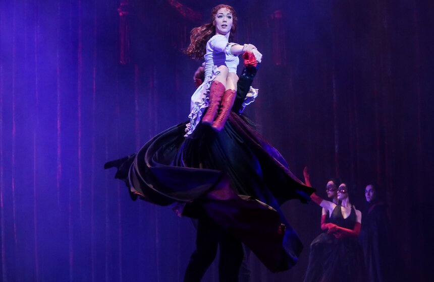 Открытая репетиция мюзикла "Бал вампиров" в МДМ 3 фото