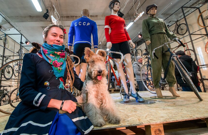 Открытие музея ретро-велосипедов 12 фото