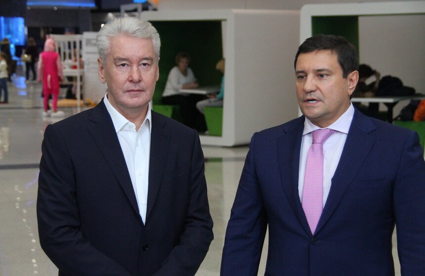 Мэр открыл торгово-развлекательный центр "Океания" 17 фото