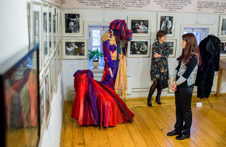 Выставка к 75-летию Виталия Соломина в Доме-музее М. С. Щепкина 6 фото