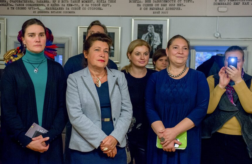 Выставка к 75-летию Виталия Соломина в Доме-музее М. С. Щепкина 14 фото