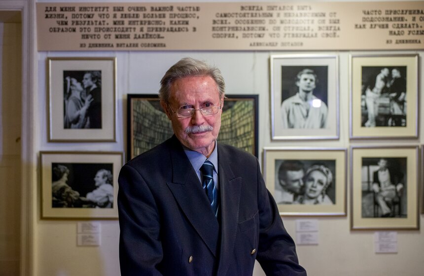 Выставка к 75-летию Виталия Соломина в Доме-музее М. С. Щепкина 16 фото