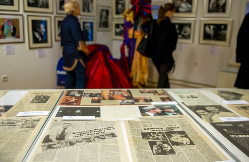 Выставка к 75-летию Виталия Соломина в Доме-музее М. С. Щепкина 2 фото