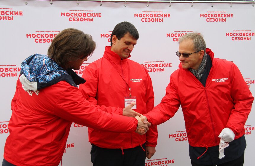 Новая городская аллея "Московские сезоны" 5 фото