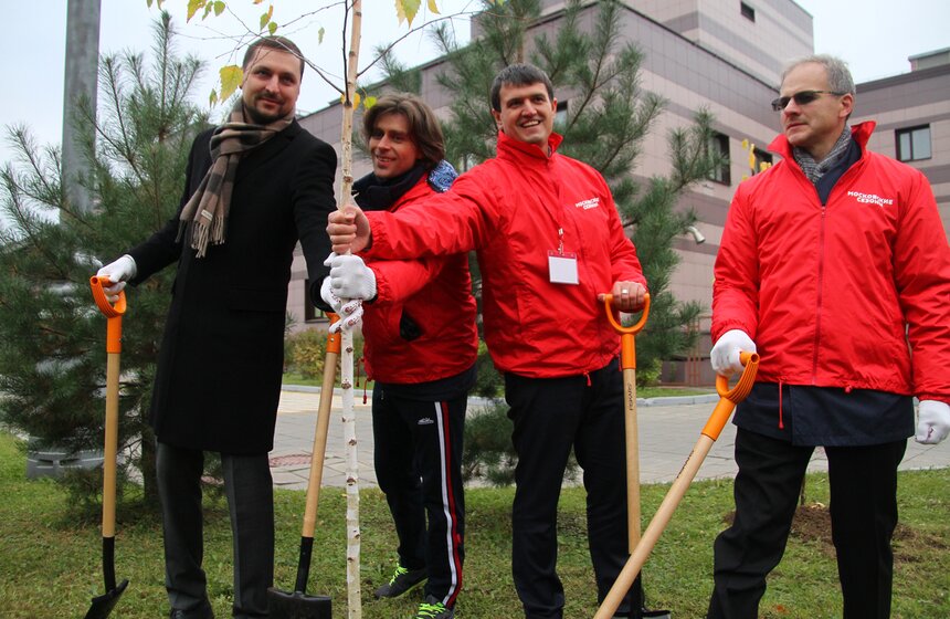 Новая городская аллея "Московские сезоны" 9 фото