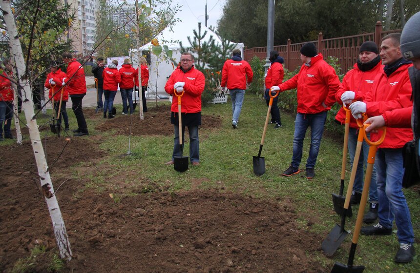 Новая городская аллея "Московские сезоны" 13 фото
