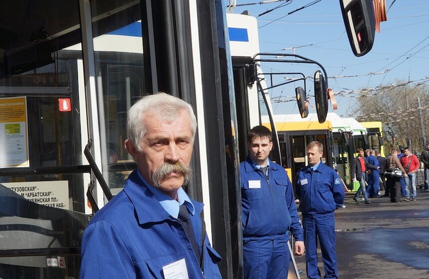 Сергей Собянин посетил Филевский троллейбусно-автобусный парк 2 фото