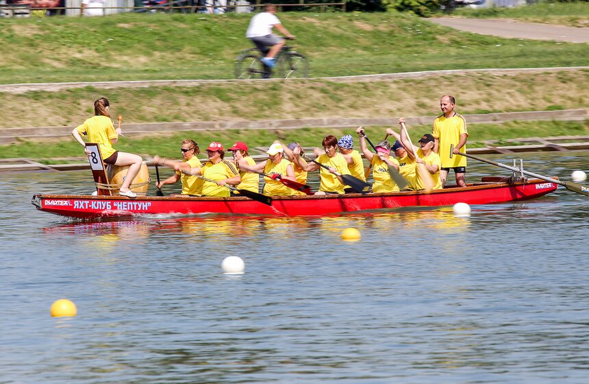 Чемпионат России по гребле на лодках класса "Дракон" 4 фото