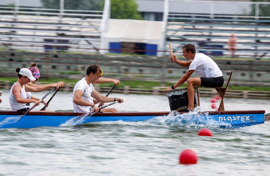 Чемпионат России по гребле на лодках класса "Дракон" 29 фото