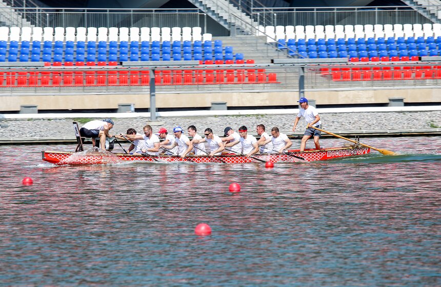 Чемпионат России по гребле на лодках класса "Дракон" 11 фото