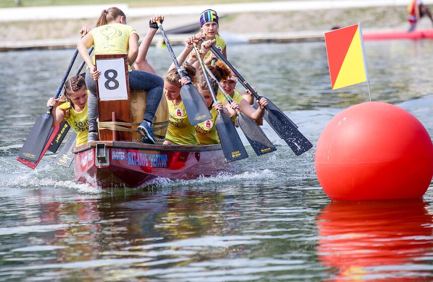 Чемпионат России по гребле на лодках класса "Дракон" 13 фото