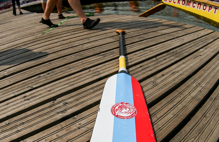 Чемпионат России по гребле на лодках класса "Дракон" 20 фото