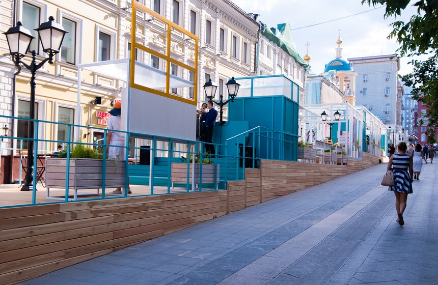 Новое городское пространство в Столешниковом переулке 1 фото
