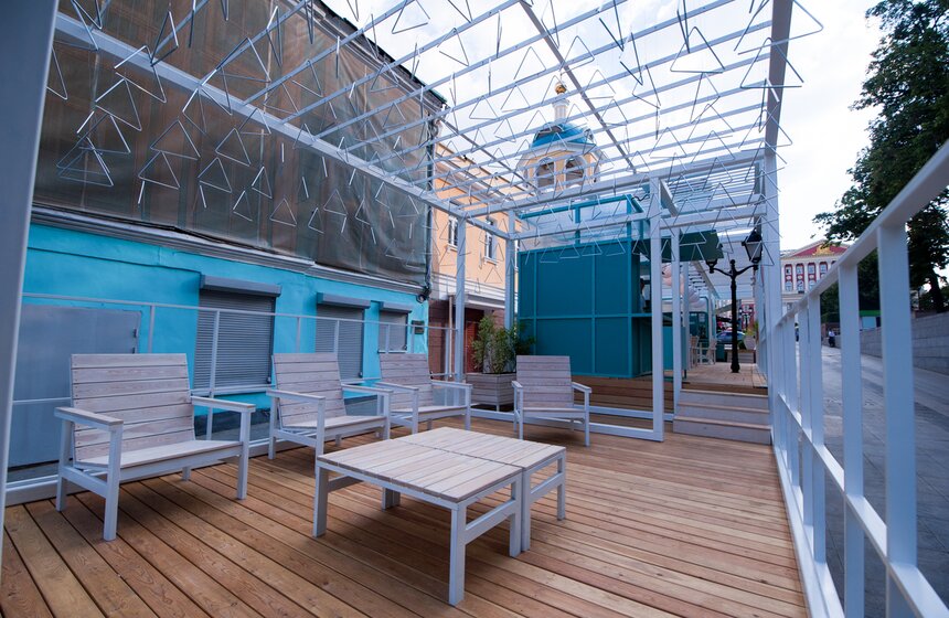 Новое городское пространство в Столешниковом переулке 17 фото