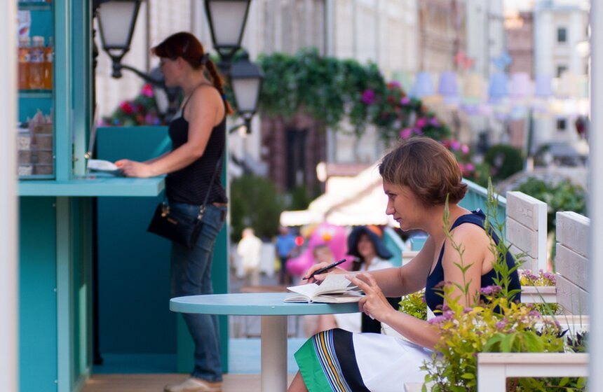 Новое городское пространство в Столешниковом переулке 16 фото