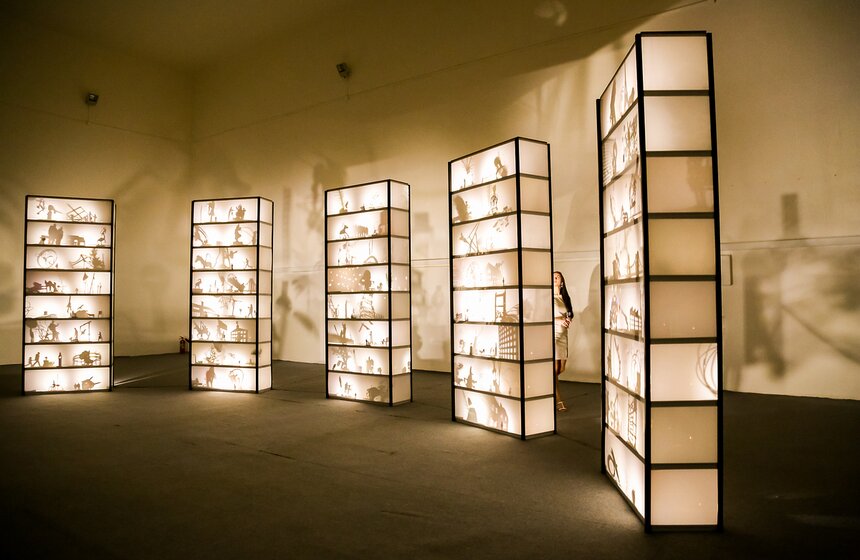 На ВДНХ открылась выставка современных художников Южной Кореи 21 фото