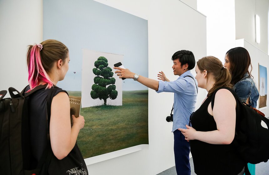 На ВДНХ открылась выставка современных художников Южной Кореи 20 фото