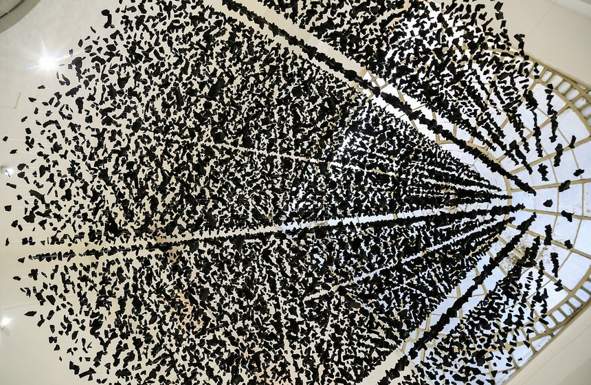 На ВДНХ открылась выставка современных художников Южной Кореи 6 фото