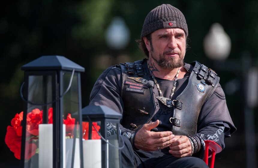 Съемки интервью "Лето в парке" в парке Горького 29 фото